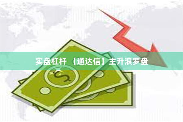 实盘杠杆 【通达信】主升浪罗盘